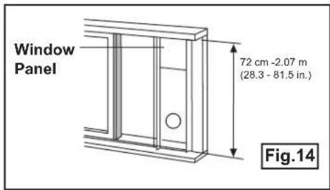 DANBY DPA080UB1GDB - INSTALLATION IN A SLIDING SASH WINDOW - 2