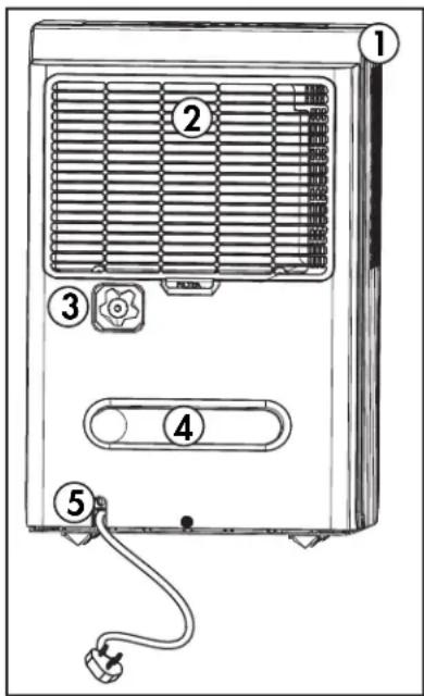 DANBY DDR060BFCWDB - Frente - 2