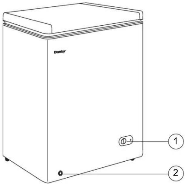 DANBY DCF550W1 - CARACTERISTIQUES - 1