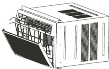 DANBY DAC180BBUWDB - LE NETTOYAGE DU FILTRE À AIR - 1