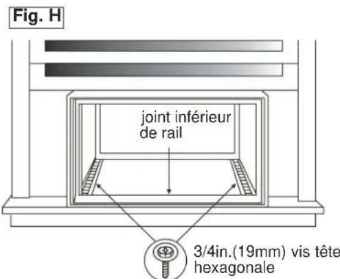 DANBY DAC180BBUWDB - Installez l'angle au-dessus et support cote - 1