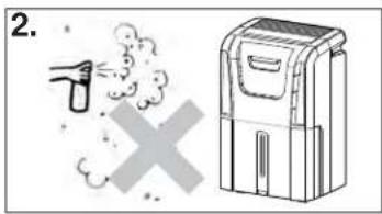 DANBY ADR70B6PC - PRECAUTION - 2