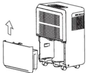 DANBY ADR70B6PC - ENLÈVEMENT DE L'EAU RECUEILLIE - 2