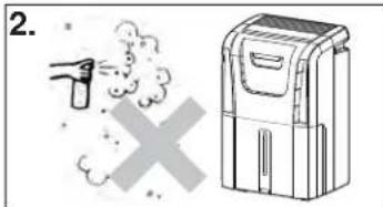 DANBY ADR70B6PC - PRECAUCIONES - 2
