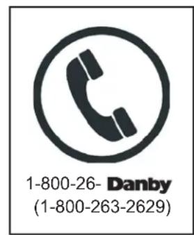 DANBY DAC080MUB1GDB - Service au domicile - 1