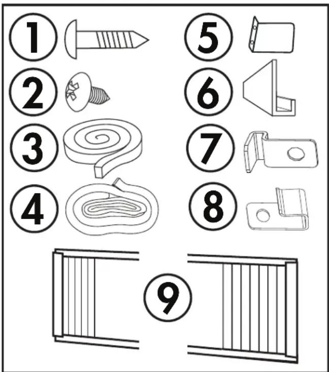 DANBY DAC050MB2WDB - ACCESORIOS INCLUIDOS - 1