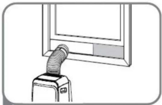 DANBY DPA140UB1WDB - INSTALLATION IN A DOUBLE-HUNG SASH WINDOW - 5