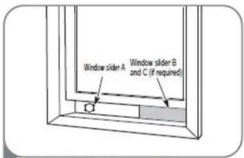 DANBY DPA140UB1WDB - INSTALLATION IN A DOUBLE-HUNG SASH WINDOW - 2