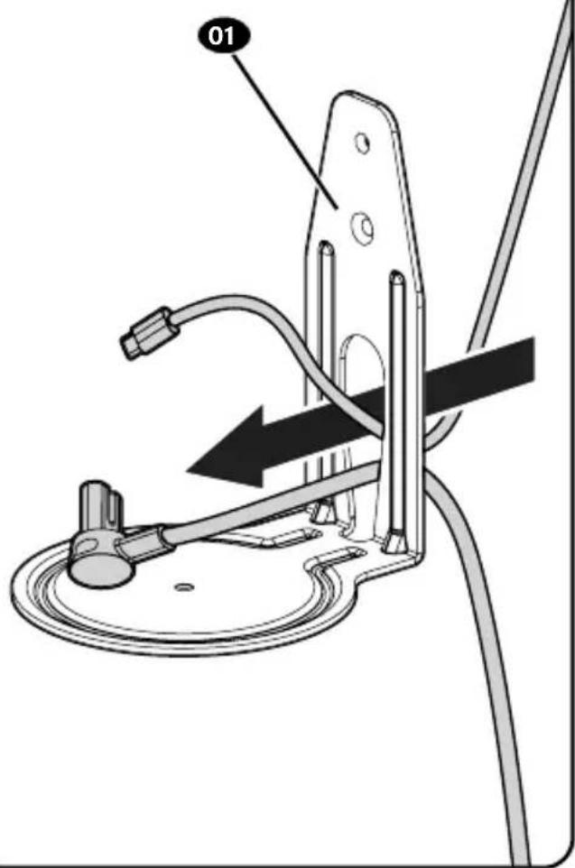 SANUS WSFME11 - Attach Bracket to Wall Plate - 2