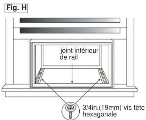DANBY DAC150BBUWDB - Installez l'angle au-dessus et support côté - 1
