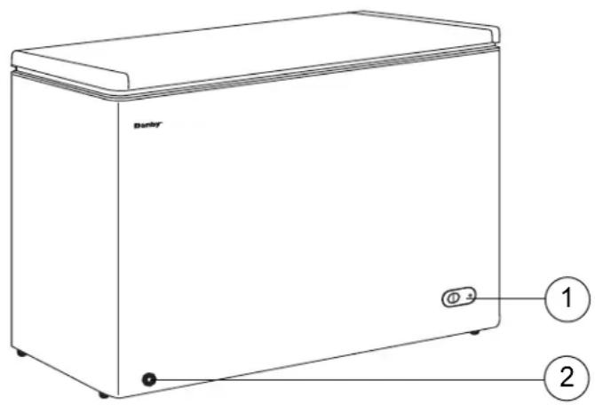 DANBY DCF700W1 - CARACTERISTICAS - 1