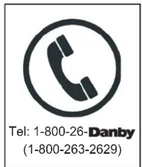 Tel: 1-800-26-Danby (1-800-263-2629)