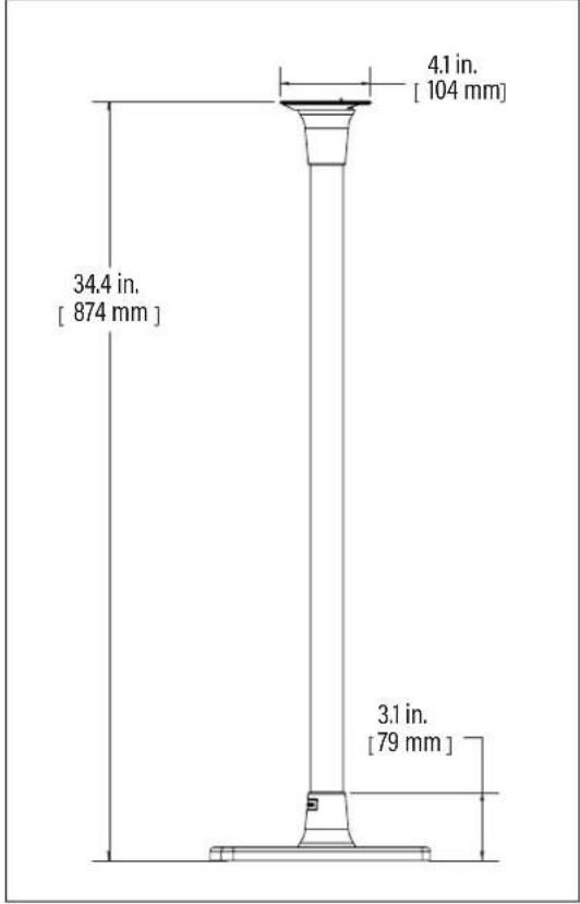 SANUS WSSE12 - Dimensions - 3