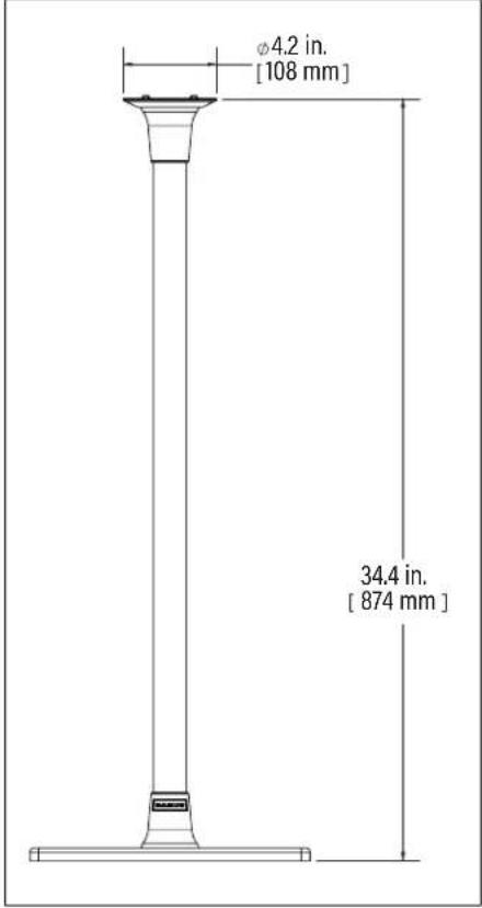SANUS WSSE12 - Dimensions - 2
