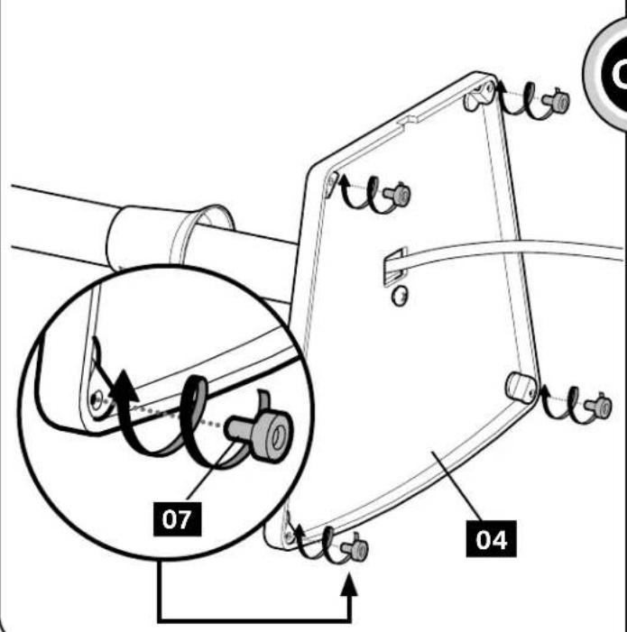 SANUS WSSE12 - Install Rubber Pads -or- Carpet Spikes - 1