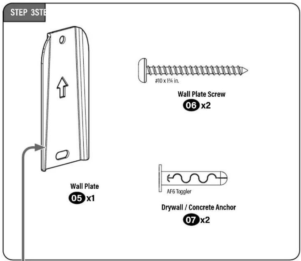 SANUS WSWME11 - Supplied Parts and Hardware - 4