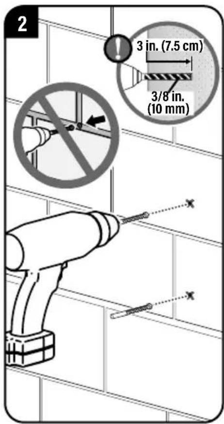 SANUS WSFME32 - CAUTION: Avoid potential personal injury or property damage! - 2