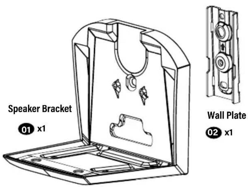 SANUS WSFME32 - Supplied Parts and Hardware - 2