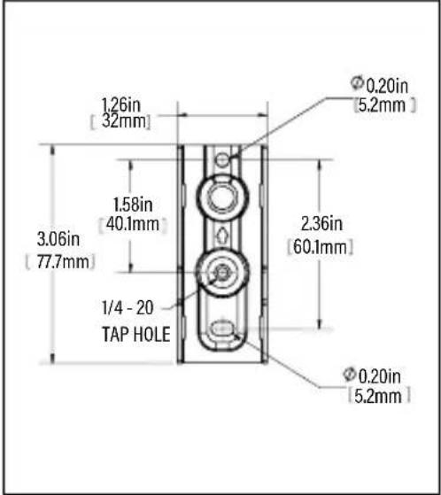 SANUS WSFME32 - Dimensions - 1