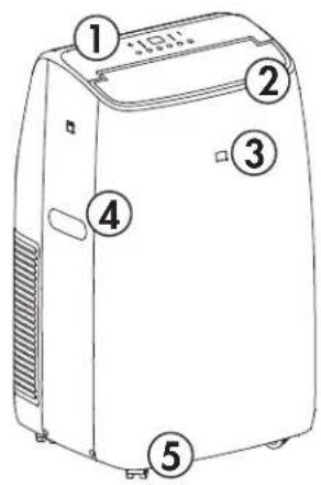 DANBY DPA100E5WDB-RF - CARACTERISTICAS - 1