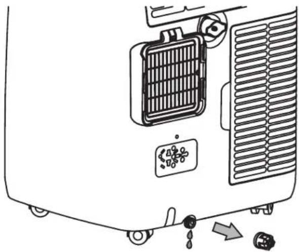 DANBY DPA100E5WDB-RF - Tapón de drenaje - 1