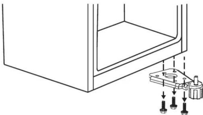 DANBY DPF073C3BSLDB - INSTRUCCIONES DE REVERSIÓN DE PUERTA - 2