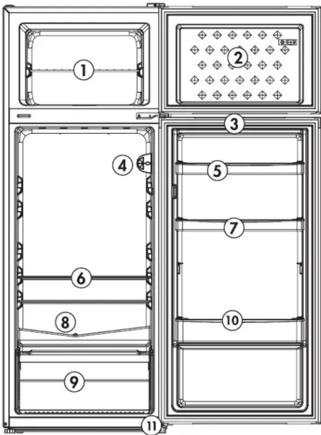 DANBY DPF073C3BSLDB - CARACTERISTICAS - 1