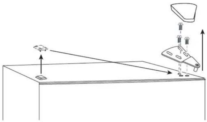 DANBY DPF073C3BSLDB - DOOR REVERSAL INSTRUCTIONS - 1