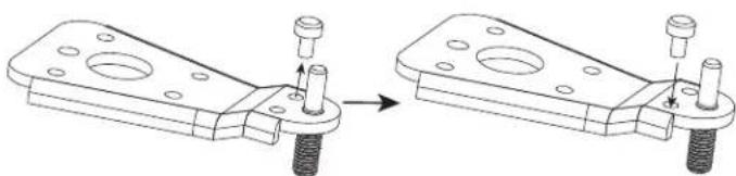DANBY DPF073C3BSLDB - INSTRUCCIONES DE REVERSIÓN DE PUERTA - 3