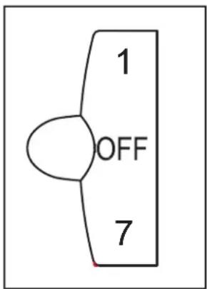 DANBY DPF073C3BSLDB - TEMPERATURE SELECTION - 1