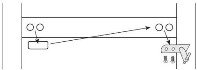 DANBY DPF073C3BSLDB - DOOR REVERSAL INSTRUCTIONS - 2