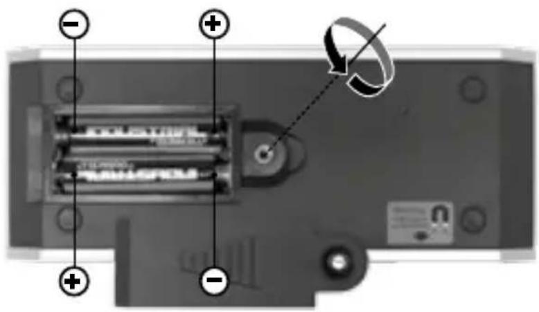 Laserliner MasterLevel Compact Plus - Batterien einlegen - 1