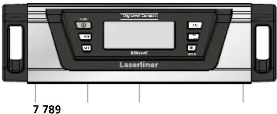 Laserliner DigiLevel Compact - Plaatsen van de batterijen - 3