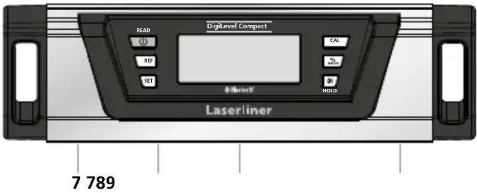 Laserliner DigiLevel Compact - Switching on and measuring - 3