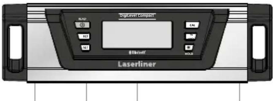 Laserliner DigiLevel Compact - Einschalten und Messen - 3