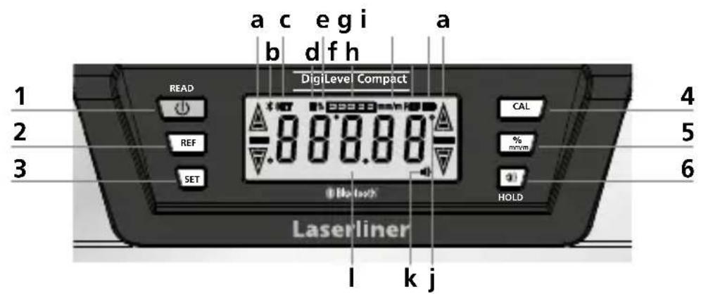 Laserliner DigiLevel Compact - Conectar y medir - 2