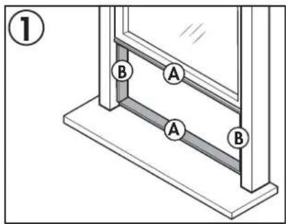 DANBY DPA072B8WDB-RF - INSTALLER LE KIT DE FENÊTRE - 1