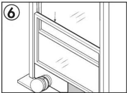 DANBY DPA072B8WDB-RF - INSTALLER LE KIT DE FENÊTRE - 6