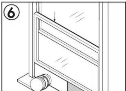DANBY DPA072B8WDB-RF - INSTALLING THE WINDOW KIT - 7