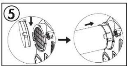 DANBY DPA072B8WDB-RF - INSTALLER LE KIT DE FENÊTRE - 5