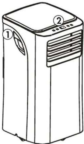DANBY DPA050B7BDB-RF - Front - 1