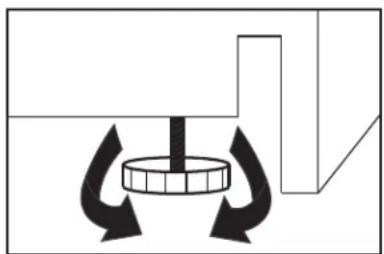 DANBY DWC350BLPA - LEVELING INSTRUCTIONS - 1