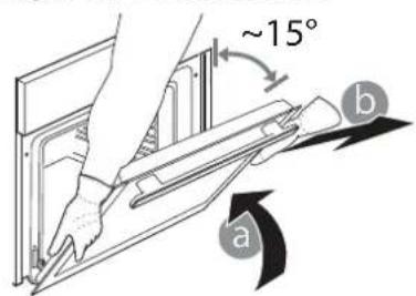 FRANKE FMY 98 P XS - REMOVING AND REFITTING THE DOOR - 2