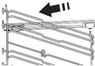 FRANKE FMY 98 P XS - INSERTING THE WIRE SHELF AND OTHER ACCESSORIES - 1