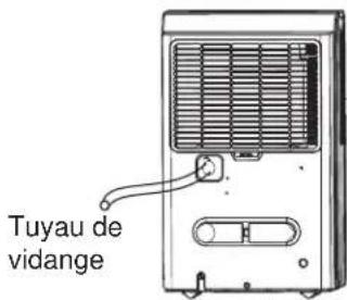 DANBY DDR70B3PWP - ENLÉVEMENT DE L'EAU RECUEILLIE - 5