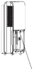DANBY DDR70B3PWP - REMOVING COLLECTED WATER - 3