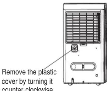 DANBY DDR70B3PWP - REMOVING COLLECTED WATER - 4