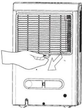 DANBY DDR70B3PWP - AIR FILTER REMOVAL: - 1