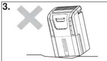 DANBY DDR70B3PWP - PRECAUCIONES - 3