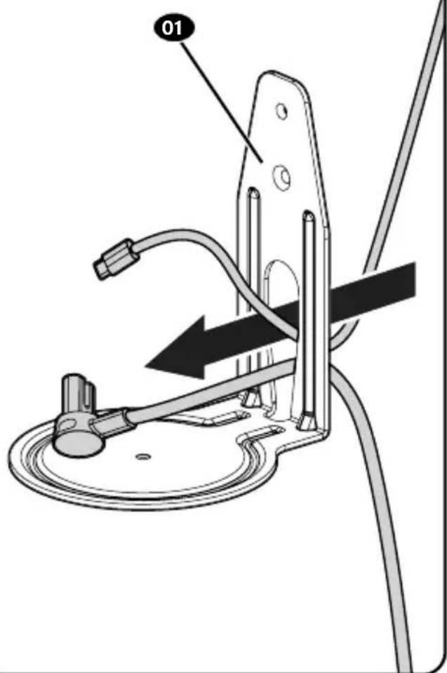 SANUS WSFME12 - Attach Bracket to Wall Plate - 2
